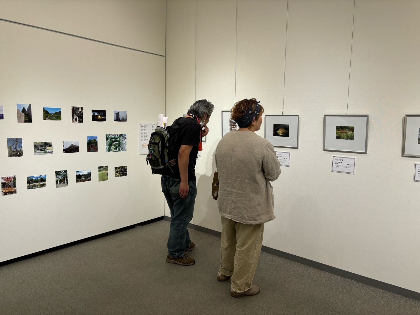 文京区観光写真展会場の様子3