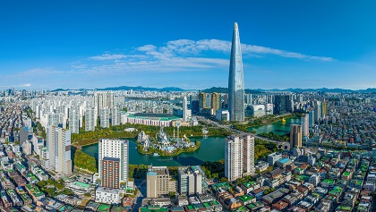 松坡区の風景