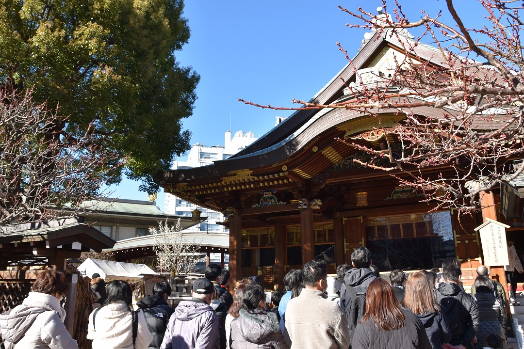 文京梅まつり会場の様子1