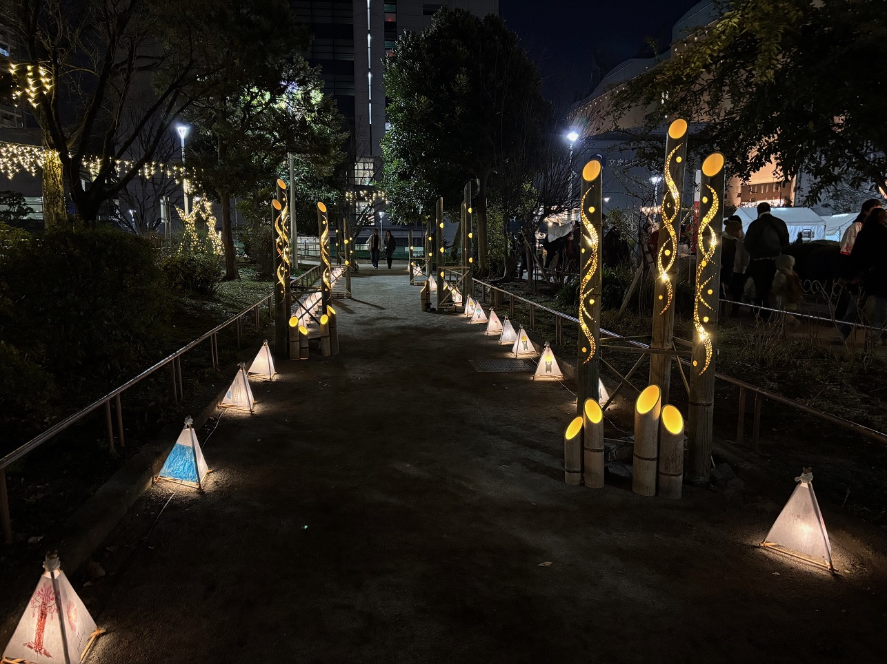 「文京区都市交流フェスタ2025」夜景1