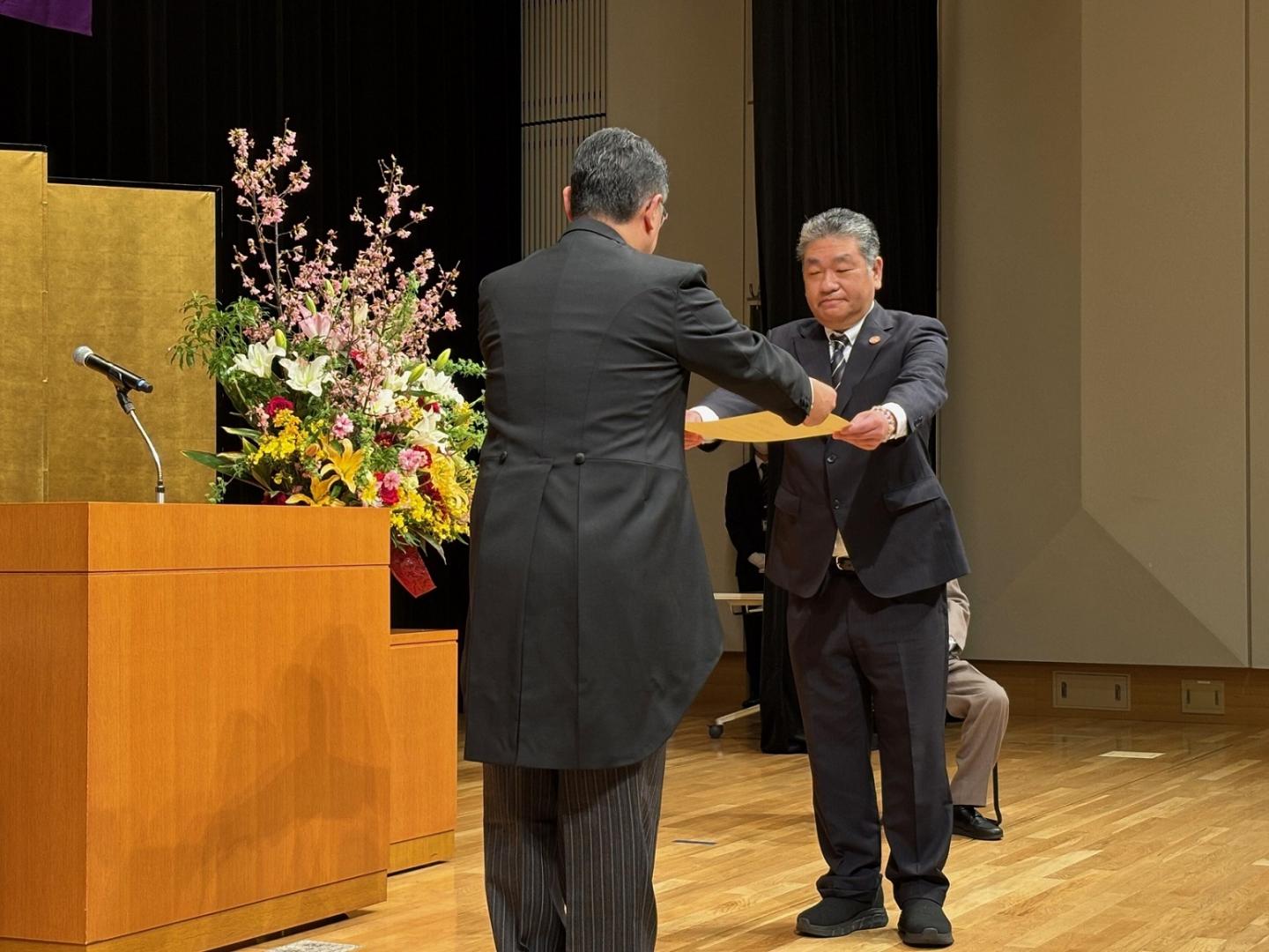 区政功労者表彰式会場の様子3