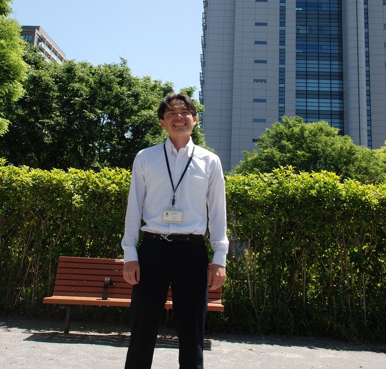 日傘をさしていない状態