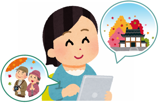 タブレット講座イラスト