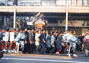 写真：平成23年9月21日　白山神社祭礼