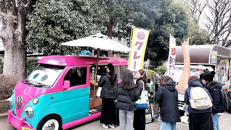 昨年度の様子(キッチンカー1)