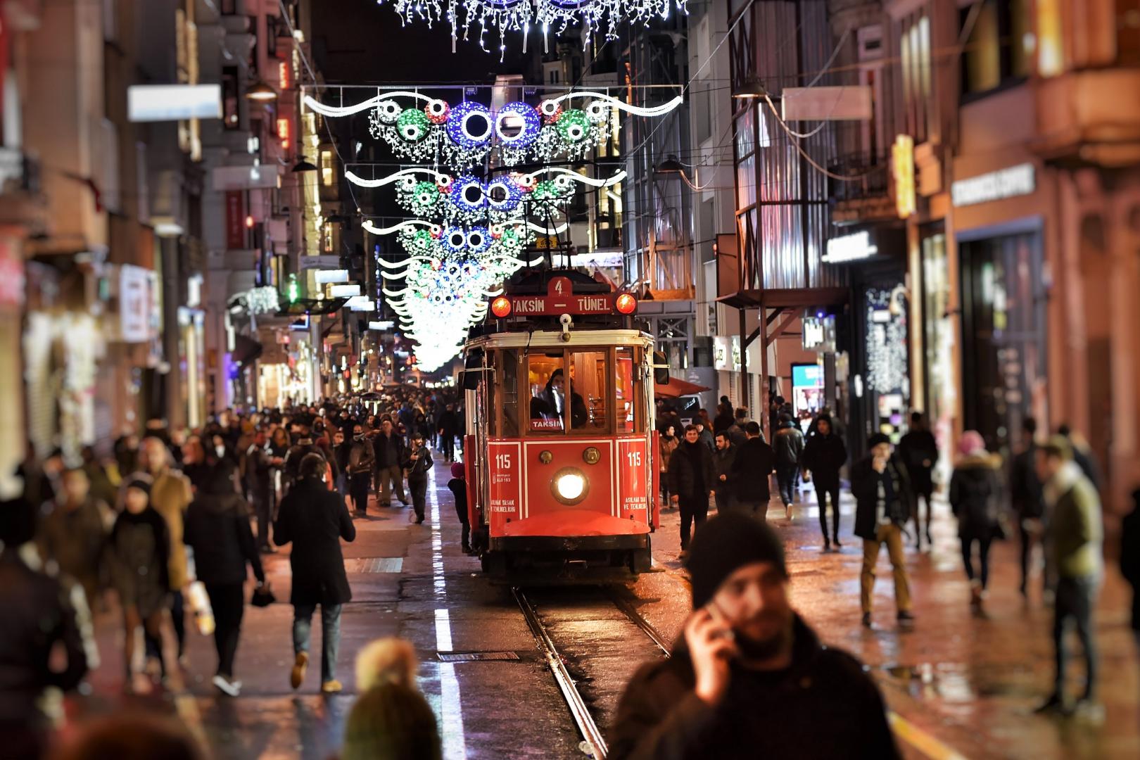 トルコ共和国イスタンブール市ベイオウル区の風景