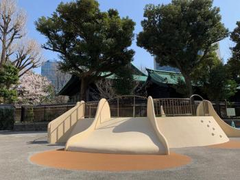 綺麗に整備された公園