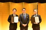 区長と中村勘九郎・七之助氏