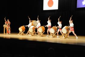 湯島天神太鼓保存会による祝い太鼓