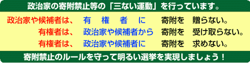 三ない運動