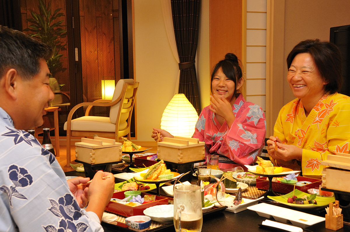 ホテル城山部屋食の画像