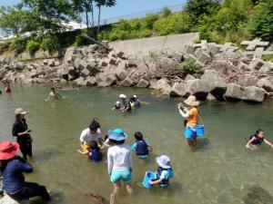 川遊び体験