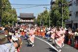 時代まつり行列　ミスさんさ踊り