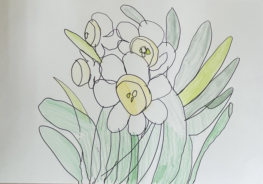 「スイセンの花」©リアン文京・こぱん